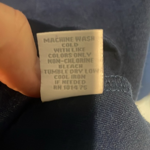 Top of the world navy blue lightweight hoodie women’s M US Army logo sparkly NEW - Picture 7 of 7